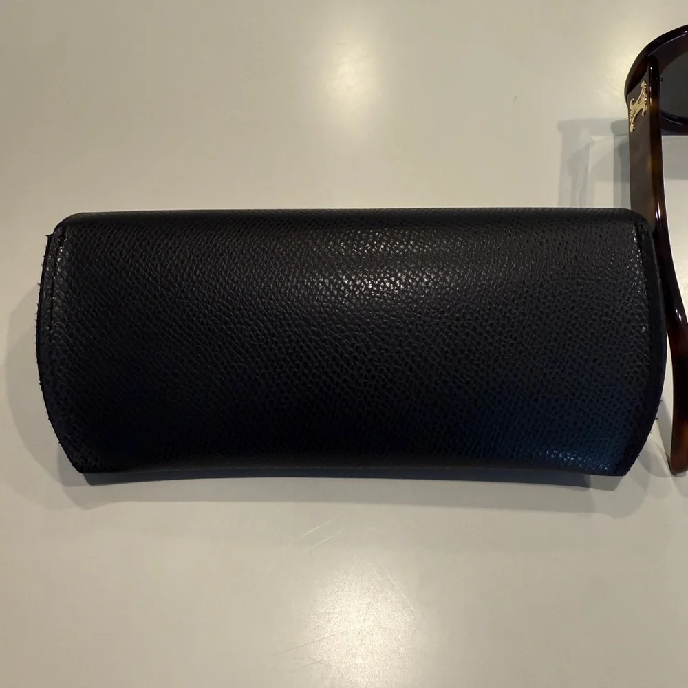 COPY - Celine Triomphe Tortoise Sunglasses - Picture 6 of 12